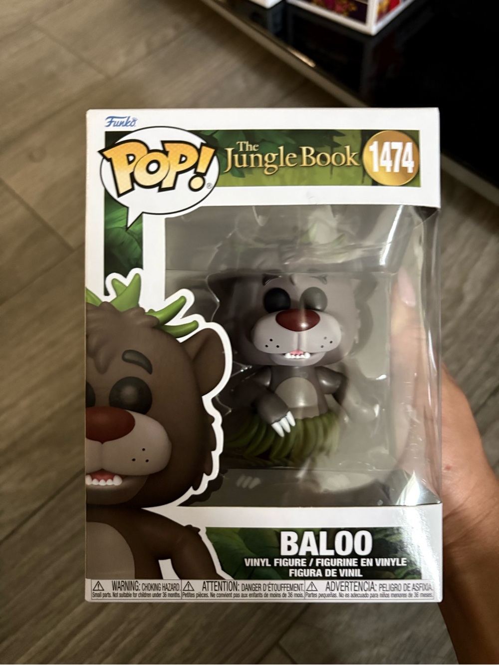Funko Pop Disney The Jungle Book Baloo #1474